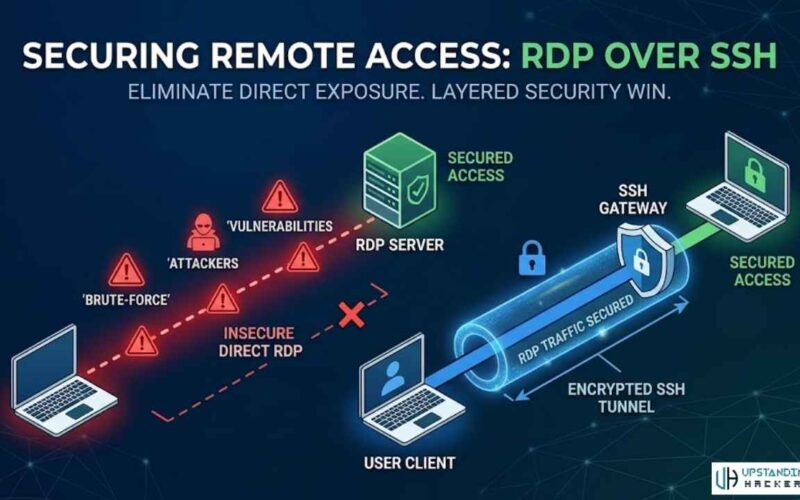 How to Tunnel RDP Securely with SSH + SSH Security?