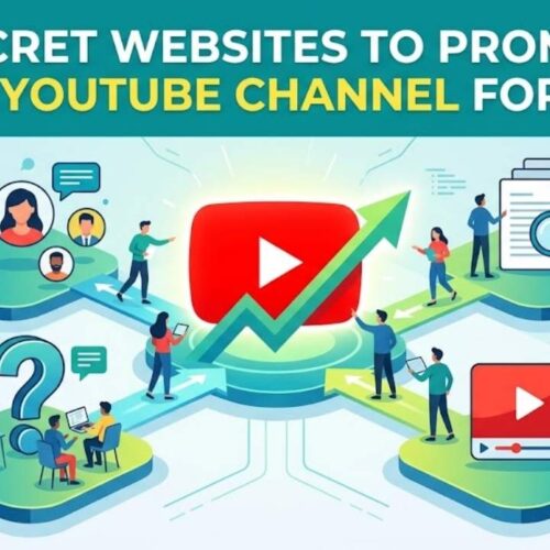 4 Secret Websites To Promote Your YouTube Channel For Free