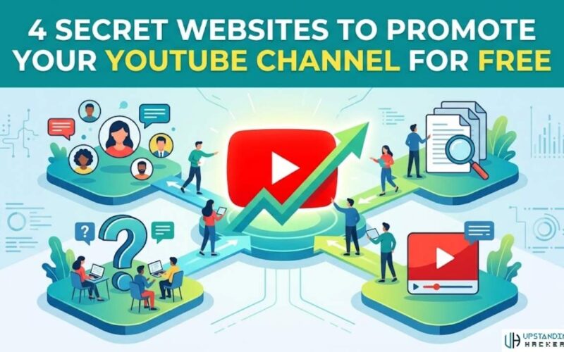 4 Secret Websites To Promote Your YouTube Channel For Free
