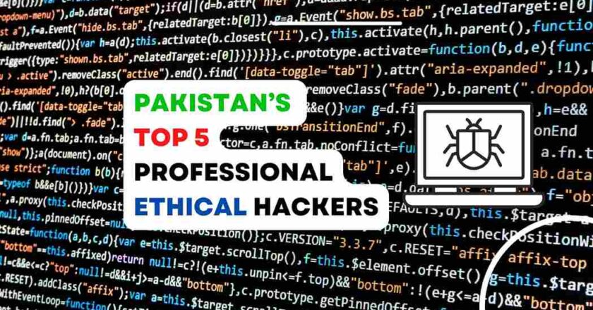 Get to Know Pakistan’s Top 5 Professional Ethical Hackers