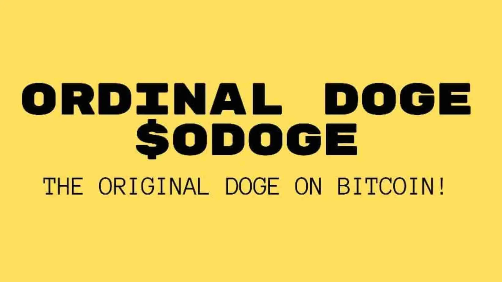 Ordinal Doge