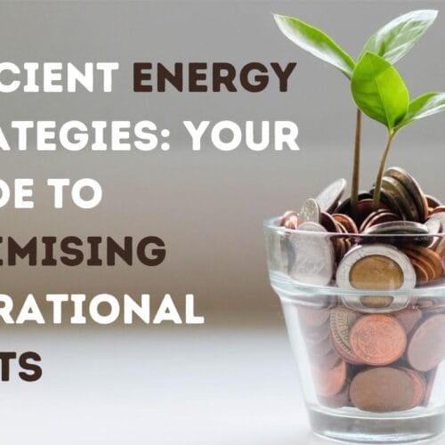 Efficient Energy Strategies: Your Guide to Optimising Operational Costs