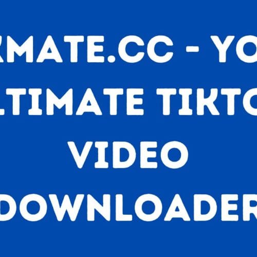 TikMate.cc – Your Ultimate TikTok Video Downloader