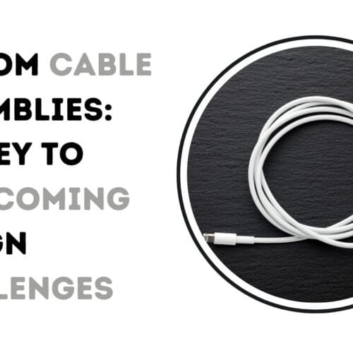 Custom Cable Assemblies: The Key to Overcoming Design Challenges
