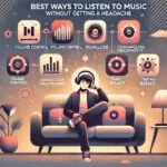 best way to listen to music without head ache​