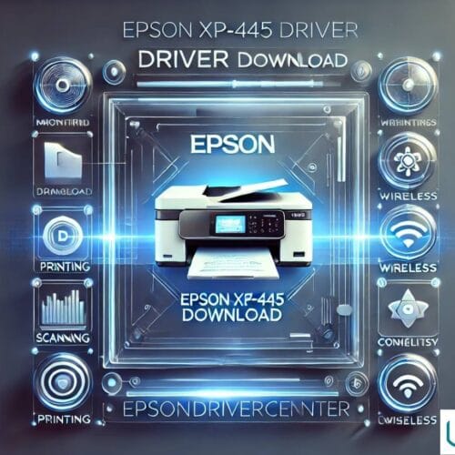 Epson XP-445 Driver Download Epsondrivercenter.com