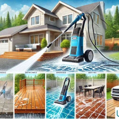 The Best Surfaces to Clean with an Electric Pressure Washer