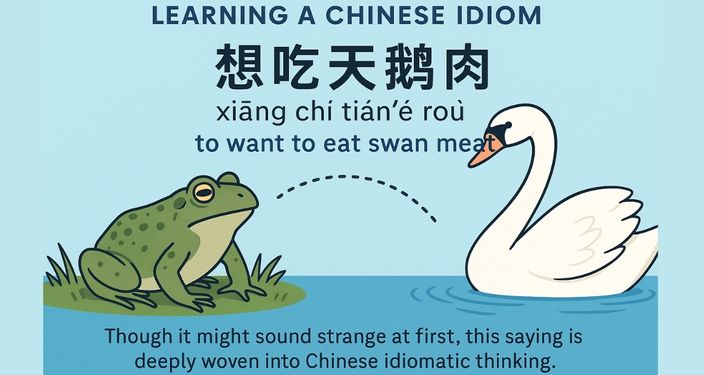 Swan in Chinese: What It Means to “Want to Eat Swan Meat”
