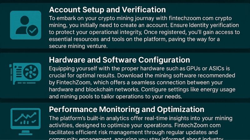 Step-by-Step: How to Start Crypto Mining with FintechZoom.com