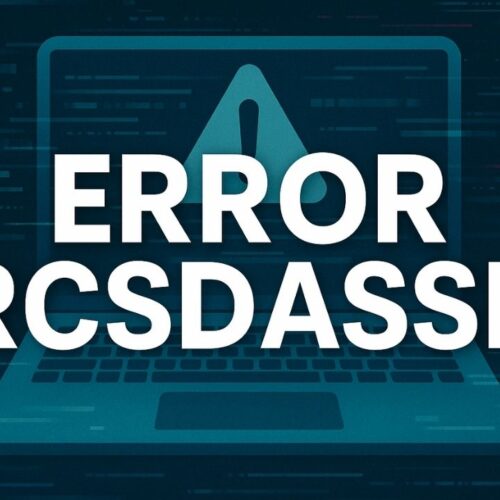 Error RCSDASSK: An Easy Guide for Troubleshooting