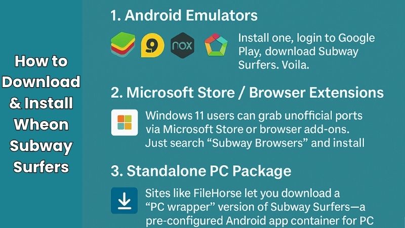 How to Download & Install Wheon Subway Surfers