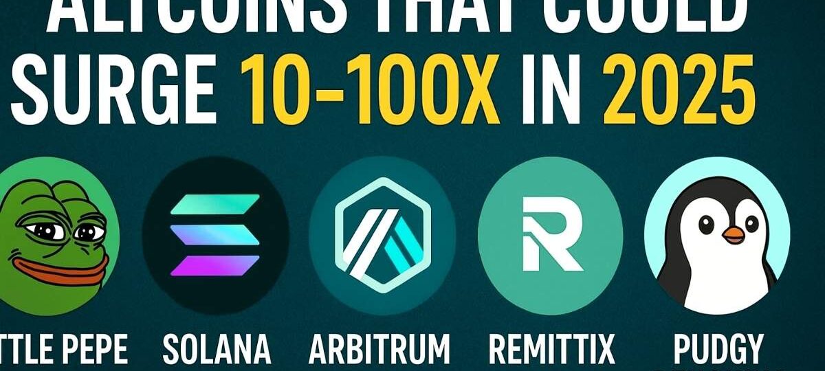 5 Altcoins That Could Surge 10-100X