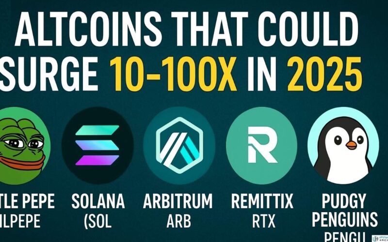 5 Altcoins That Could Surge 10-100X in 2025 – Don’t Miss!