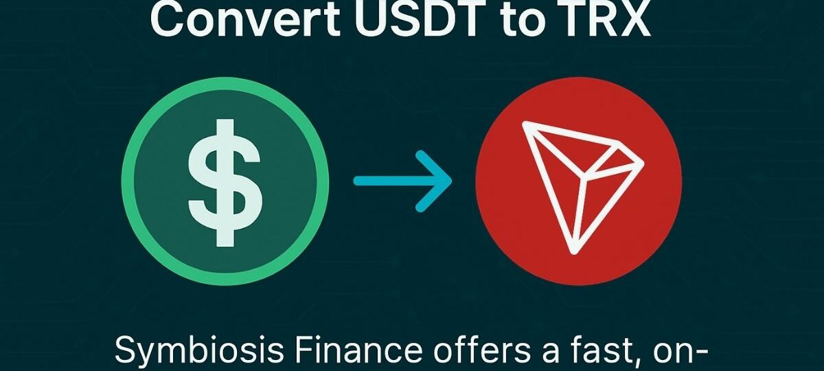 How to Swap USDT to TRX on Symbiosis Finance