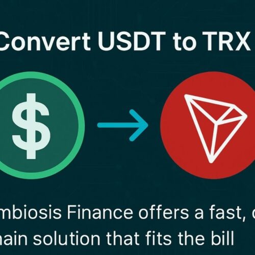 How to Swap USDT to TRX on Symbiosis Finance