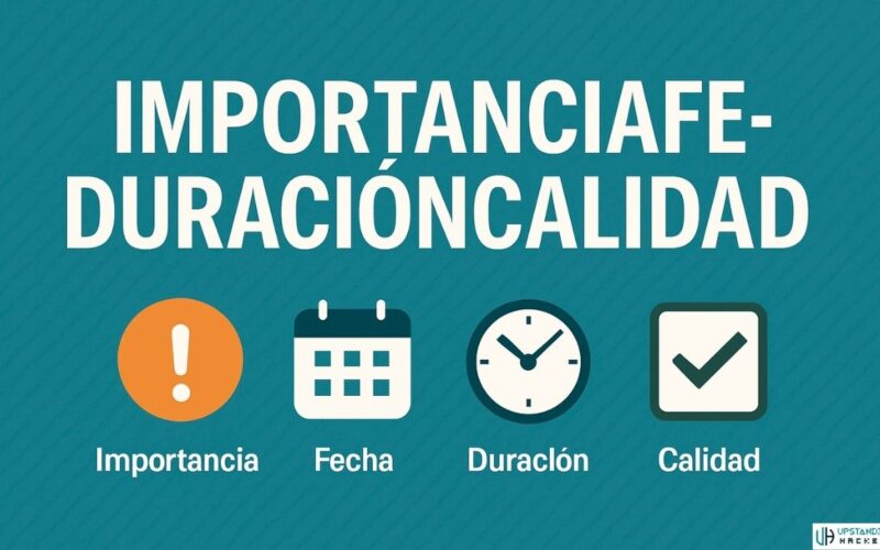 Importanciafechaduracióncalidad: An Ultimate Guide
