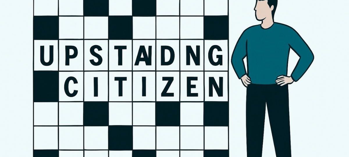 Upstanding Citizen Crossword Clue