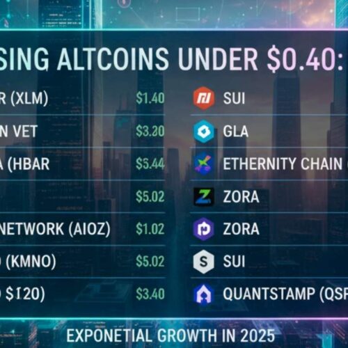 11 Top Promising Altcoins Under $0.40 to Watch Now