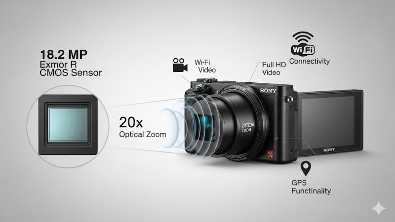 Key Features and Specifications of the Sony Cyber-shot DSC HX30V