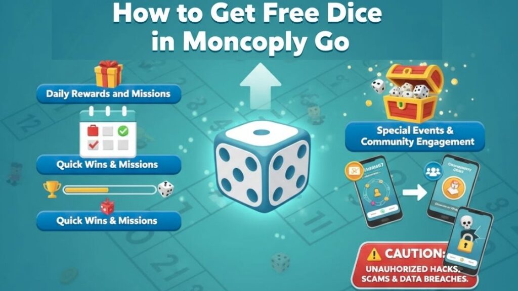 How to Get Free Dice in Monopoly Go