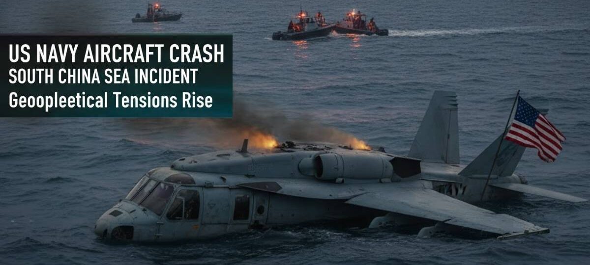 US Navy Aircraft Crash South China Sea Latest Updates Unfold