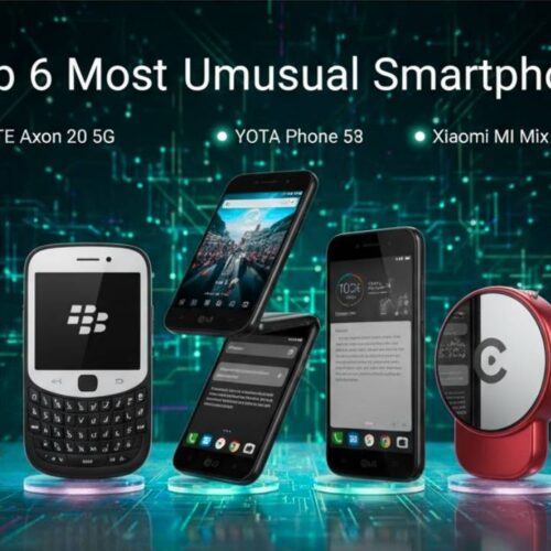 Top 6 Most Unusual Smartphones That Defy the Standard Look