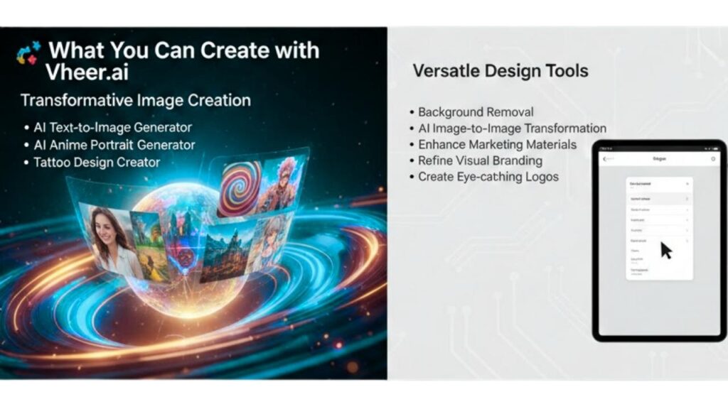 What You Can Create with Vheer.ai