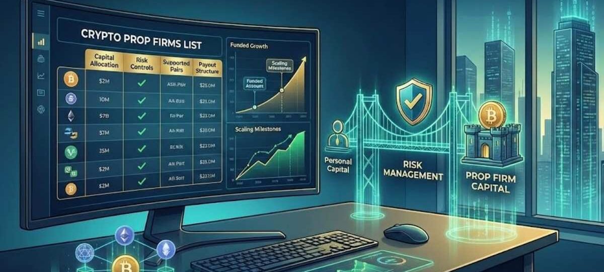 Crypto Prop Trading Firms Explained How to Use a Crypto Prop Firms List to Find the Best Opportunities in 2026