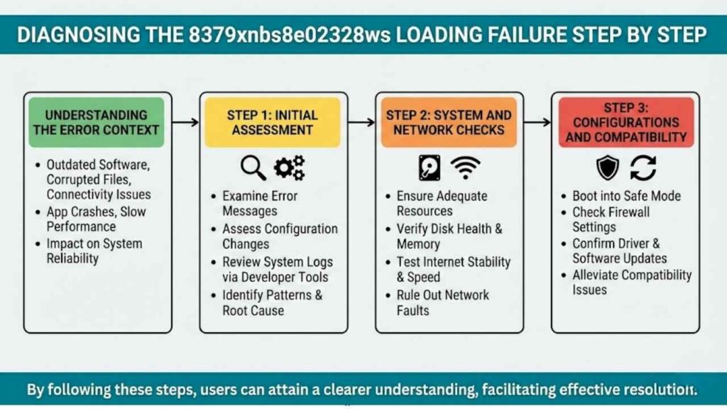Diagnosing the 8379xnbs8e02328ws Loading Failure Step by Step