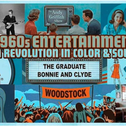 Exploring Entertainment in the 1960s: A Decade of Change
