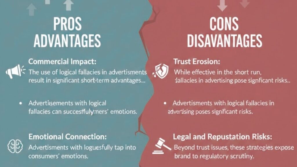 Pros & Cons of Commercials That Have Fallacies
