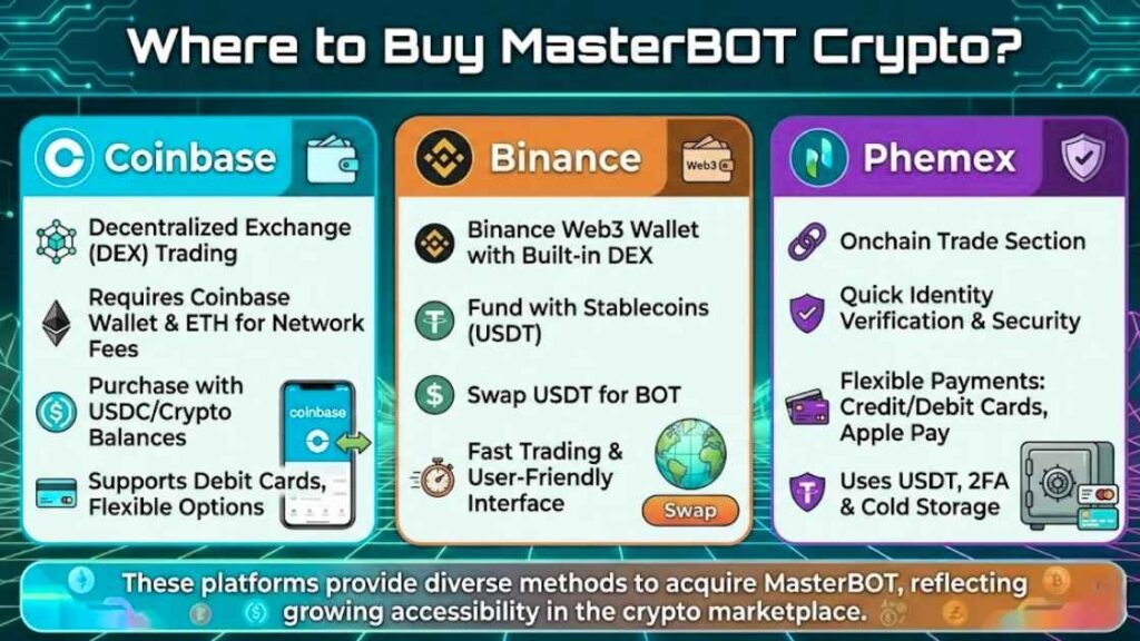 Where to Buy MasterBOT Crypto?