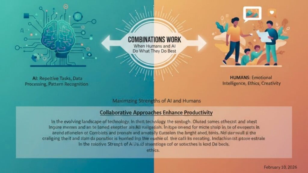 Combinations Work When Humans and AI Do What They Do Best