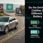 Do the Driving Modes in Cadillac Lyriq Offer Different Ranges or Battery Usages