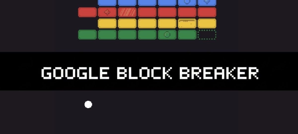 Google Block Breaker