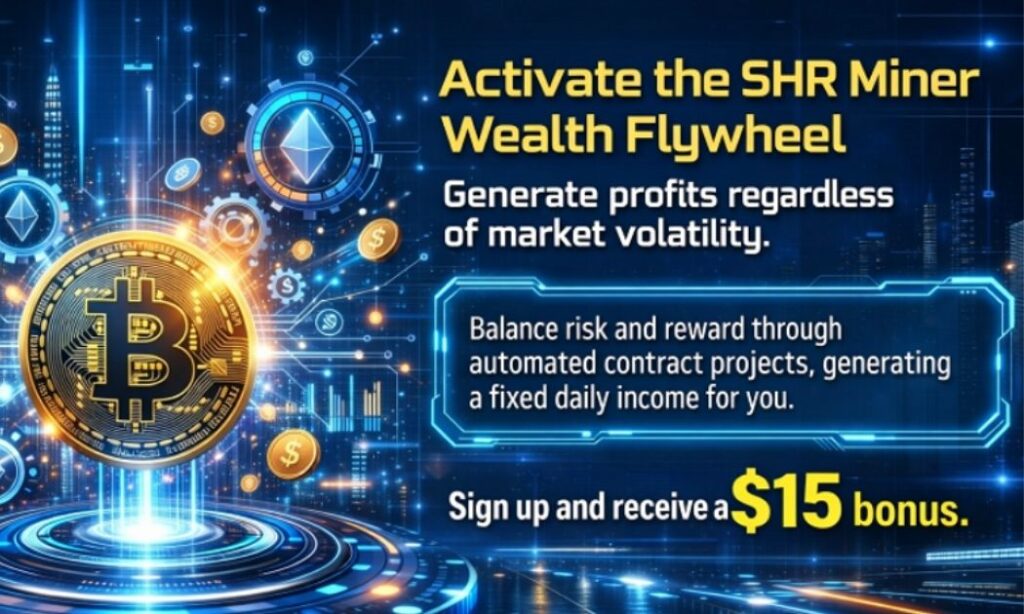 Trump earned over $1 billion through cryptocurrency; how can an ordinary investor earn $17,700? 1 Activate SHR Miner